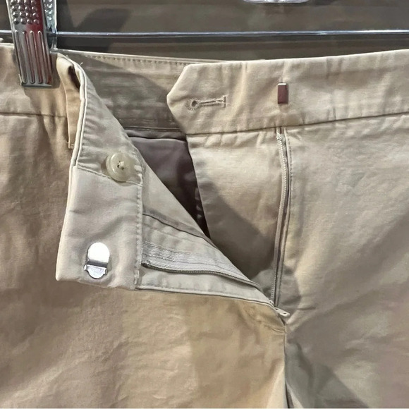 Ann Taylor size 6 khaki cotton blend shorts - Picture 6 of 12